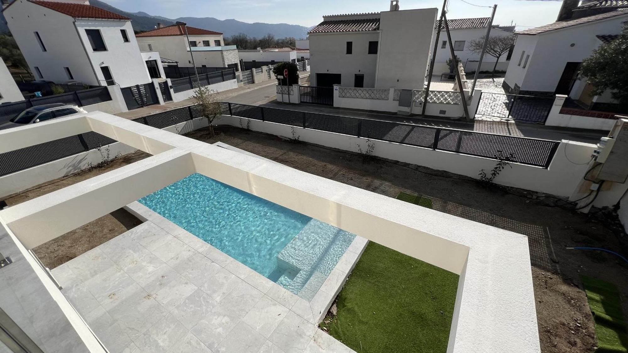 הוילה Palau Saverdera Casa Moderna Roses Con Piscina Y Jardin Mas Bosca, Roses מראה חיצוני תמונה