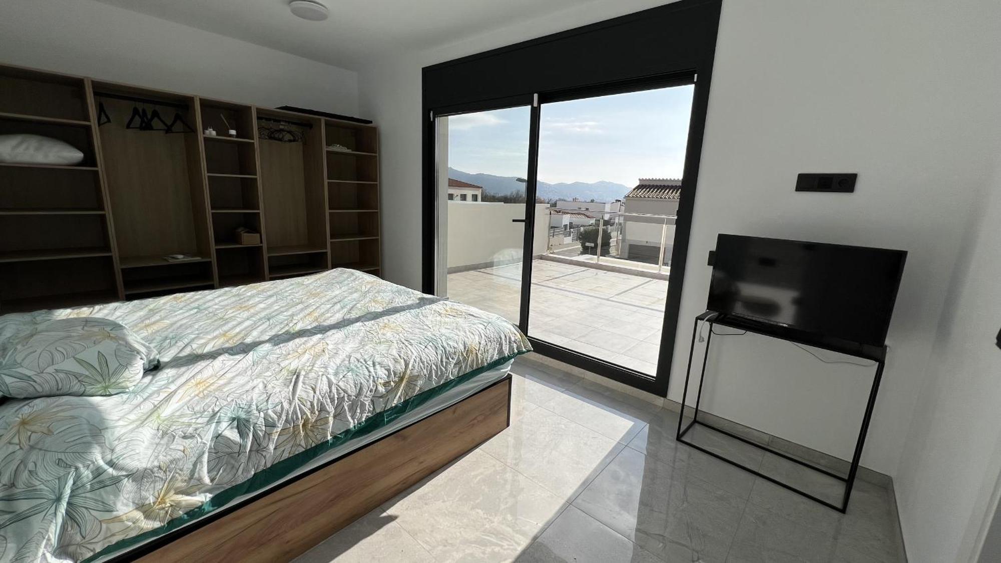 הוילה Palau Saverdera Casa Moderna Roses Con Piscina Y Jardin Mas Bosca, Roses מראה חיצוני תמונה