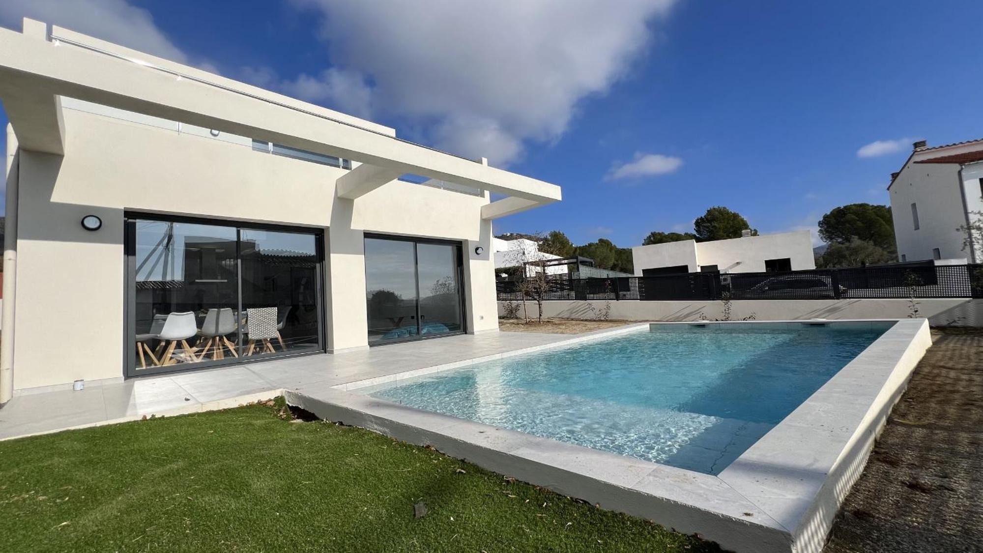 הוילה Palau Saverdera Casa Moderna Roses Con Piscina Y Jardin Mas Bosca, Roses מראה חיצוני תמונה