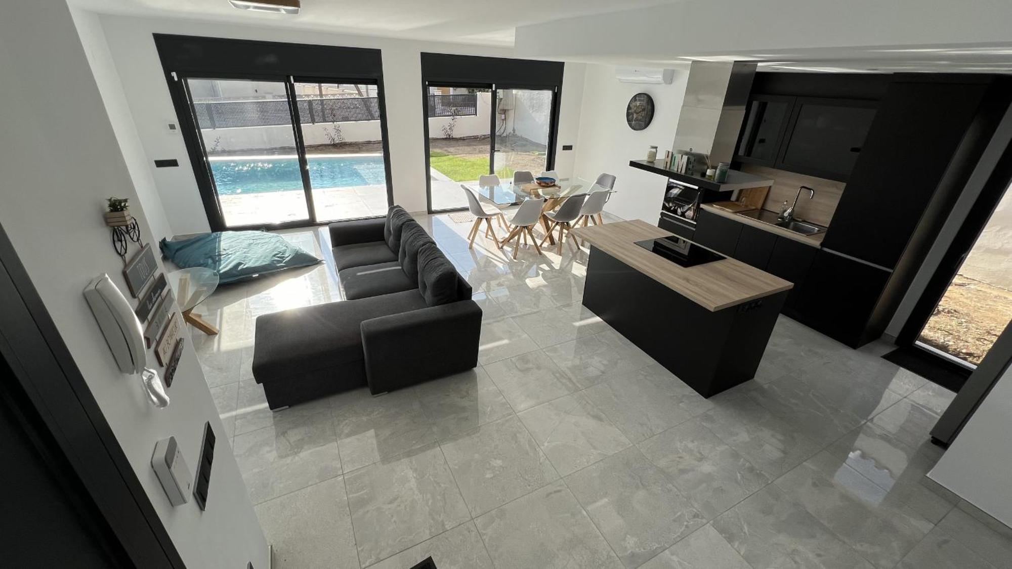 הוילה Palau Saverdera Casa Moderna Roses Con Piscina Y Jardin Mas Bosca, Roses מראה חיצוני תמונה