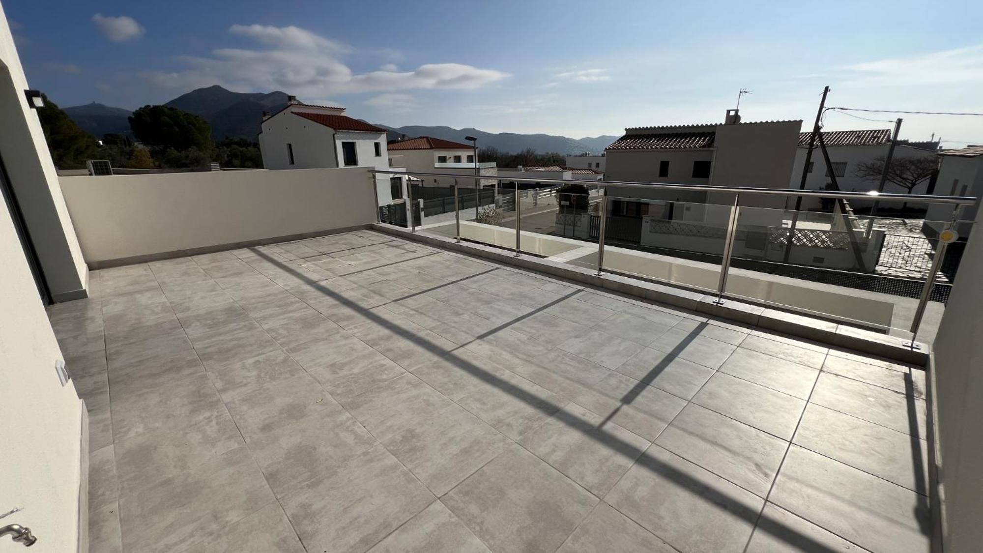 הוילה Palau Saverdera Casa Moderna Roses Con Piscina Y Jardin Mas Bosca, Roses מראה חיצוני תמונה