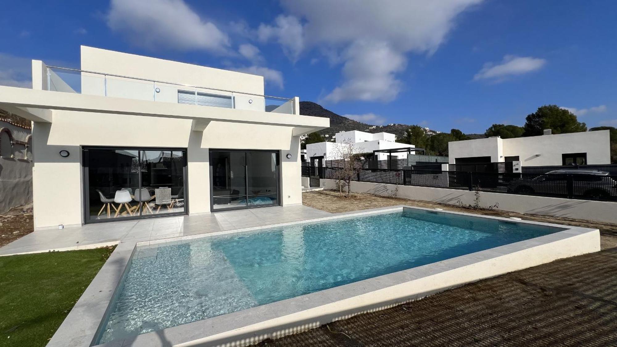 הוילה Palau Saverdera Casa Moderna Roses Con Piscina Y Jardin Mas Bosca, Roses מראה חיצוני תמונה